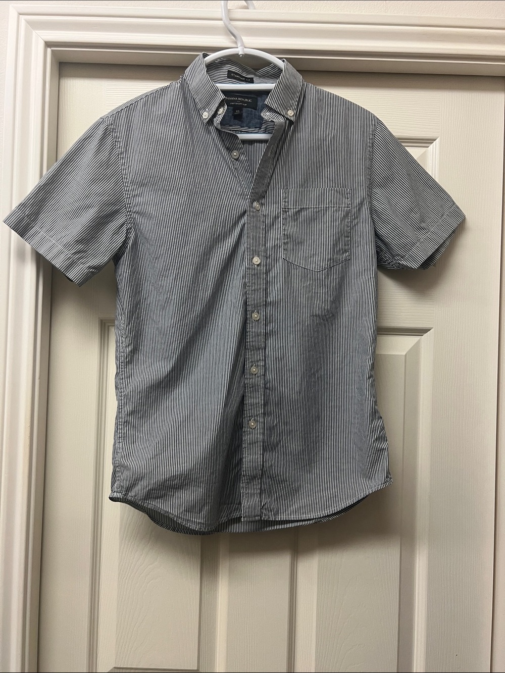 Banana Republic men short sleeve shirt button down